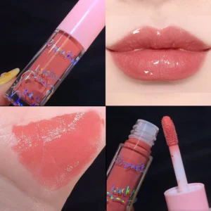 ลิปกลอส Cappuvini ลิปหมี บับเบิลแบร์ เกลี่ยง่าย ไม่ตกร่อง สีสวยชัด ติดทน ใหม่ล่าสุด แพ็คเกจลายน้องหมีสีชมพูน่ารักมากๆ ลิปกลอส ให้สัมผัสบางเบา เกลี่ยง่าย พิกเมนต์สีแน่น ให้สีชัด เบลนด์สีปากได้สวยละมุนสุดๆ สาวๆแตะสีที่ปากนิดนึงแล้วเบลนจะได้ลุคสดใสเป็นธรรมชาติ หรือทาแบบเต็มปากให้ลุคเซ็กซี่สไตล์สายฝอก็เริ่ด ลิปเนื้อกลอส ให้ความฉ่ำวาวแต่ไม่มัน ทาแล้วปากไม่แห้ง ไม่ตกร่อง ติ คุณสมบัติ: สินค้าใหม่และคุณภาพสูง ขนาดพกพาสะดวก เหมาะสำหรับการใช้งานระดับมืออาชีพหรือใช้ที่บ้าน รายละเอียดสินค้า: ประเภทสินค้า: ลิปสติก สี: 6 สี คุณสมบัติ: ติดทนนาน น้ำหนักสุทธิ: 3.5 กรัม / ชิ้น