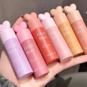 บลัชออนเหลว Blush ปัดแก้ม สีแดงนู้ด 7สี สีธรรมชาติ เนื้อดี สีสวย