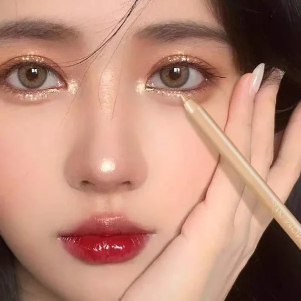 ปากกาอายไลเนอร์ เนื้อไหม สีน้ําตาลธรรมชาติ กันน้ํา