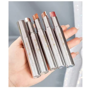อายแชโดว์แบบแท่งไล่เฉดสามสี 3 in 1 อายแชโดว์แบบแท่ง กลิตเตอร์ ไล่โทนสี Set 5 ชิ้น